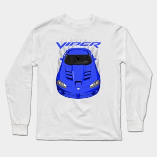 Viper SRT10-blue Long Sleeve T-Shirt